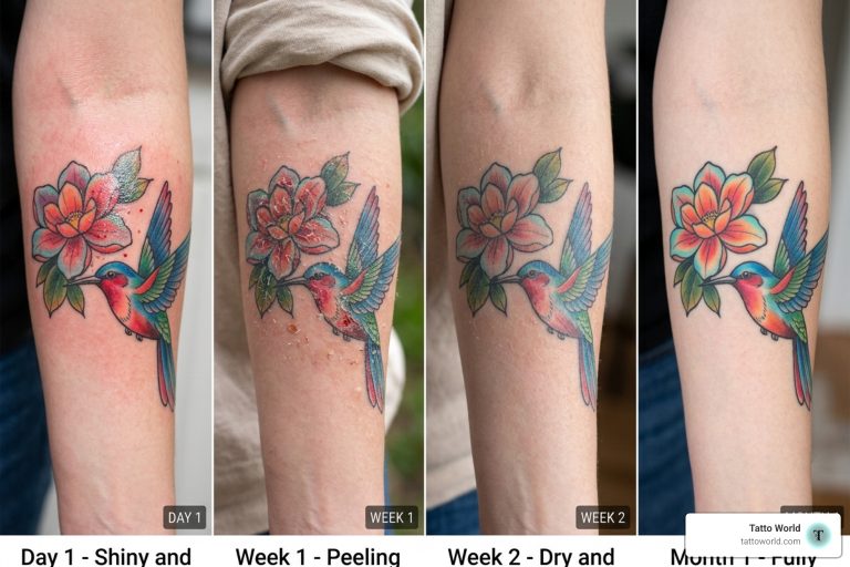 proper tattoo healing process