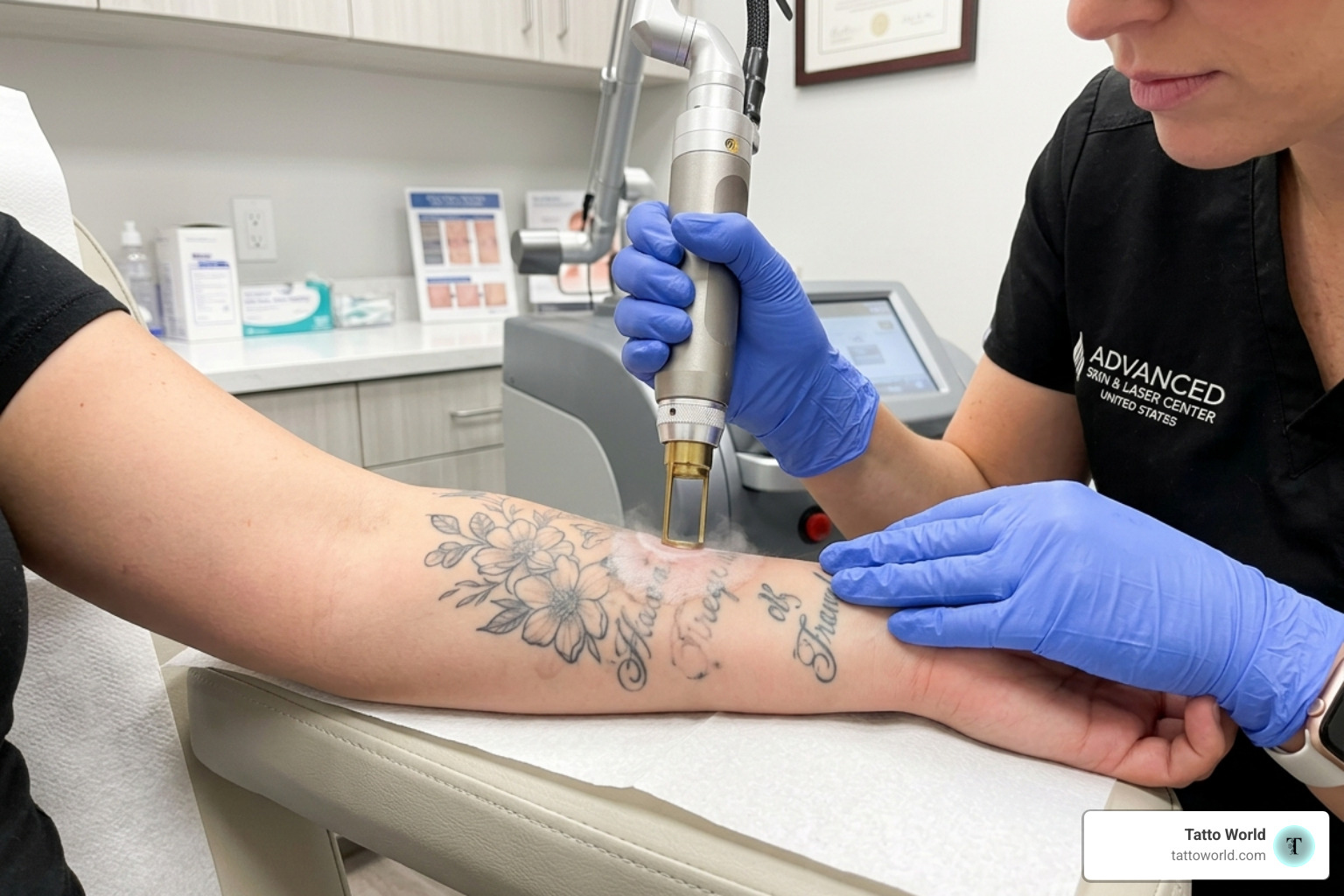 is it painful to remove a tattoo